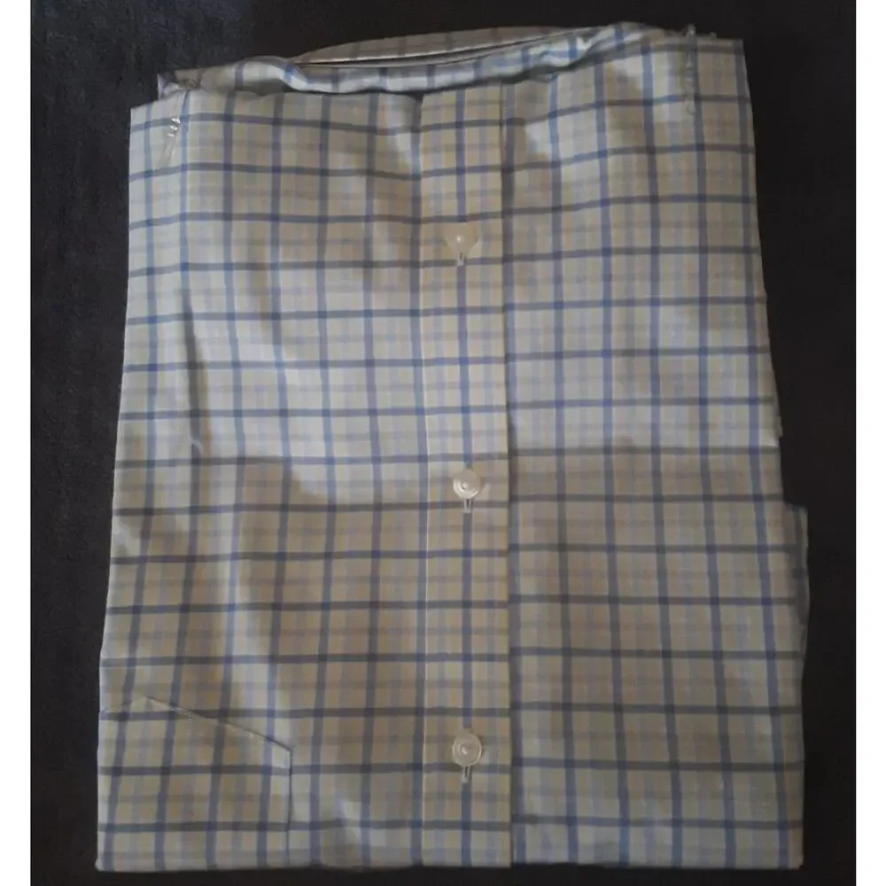 NWT MEN's UNTUCKit Long Sleeve Button Down Shirt - 3XL Regular - 